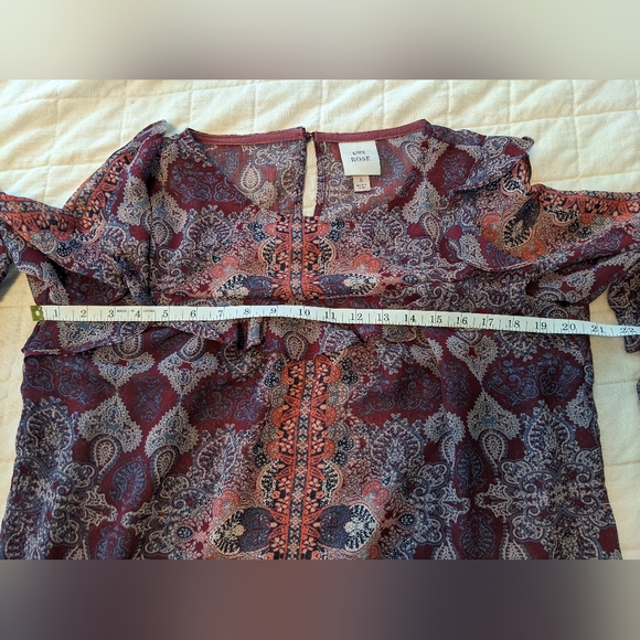 Knox Rose Boho Top S - Picture 2 of 6